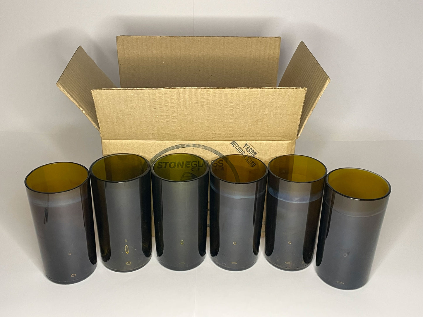 SIXPACK VASO AMBAR - LARGO